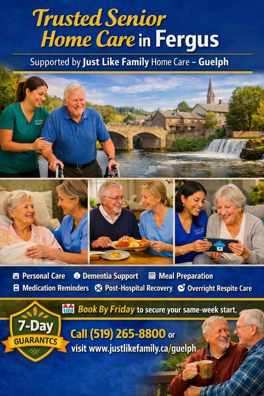 Specialized dementia and memory support — Just Like Family Home Care Guelph