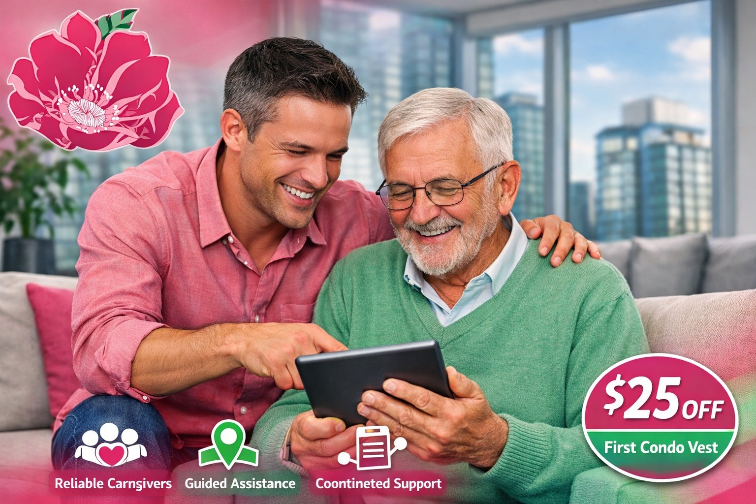 Smooth recovery after hospital discharge — Just Like Family Home Care Guelph